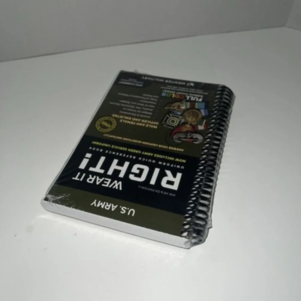 Wear It Right US Army Uniform & Quick Reference Book New Sealed